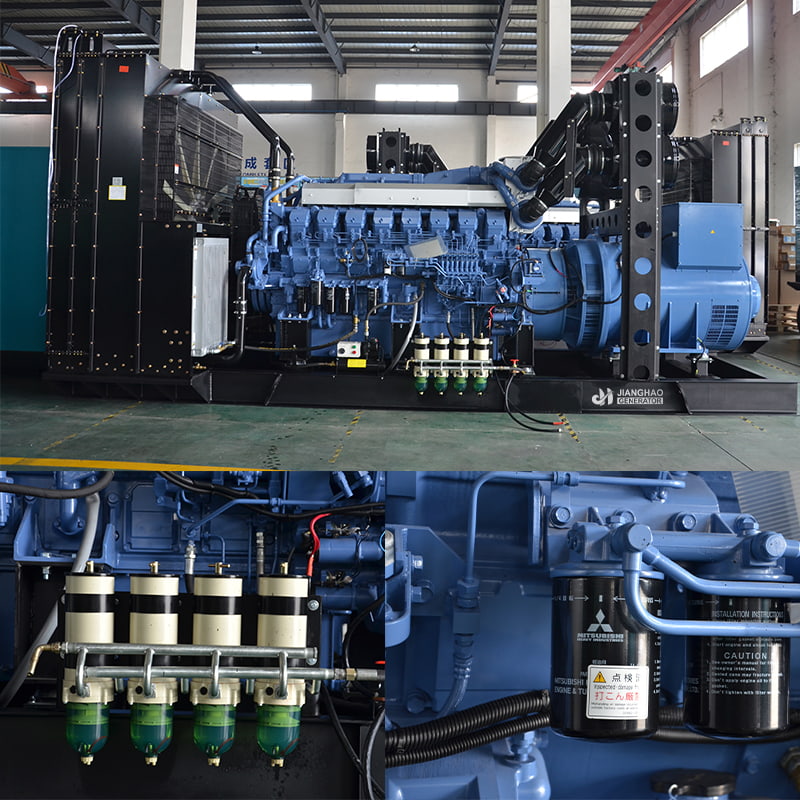 1000-4000kVA dieselgeneraattorisarjat
